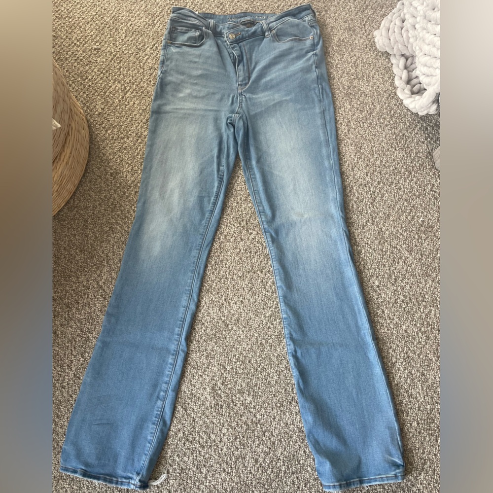 American Eagle Outfitters Denim Blue Stretch Jeans